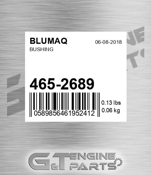 465-2689 BLUMAQ Bushing