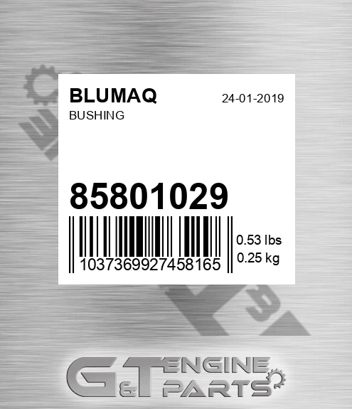 85801029 Bushing