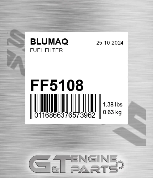 FF5108 Fuel Filter