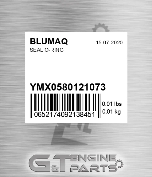 YMX0580121073 Seal O-ring for BLUMAQ
