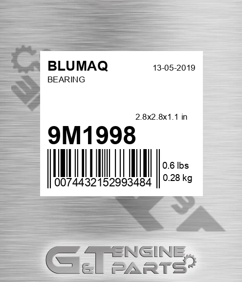 9M-1998 Bearing