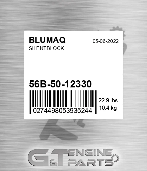 56B-50-12330 Silentblock for BLUMAQ