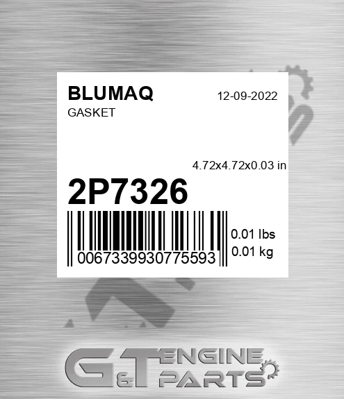 2P-7326 Gasket
