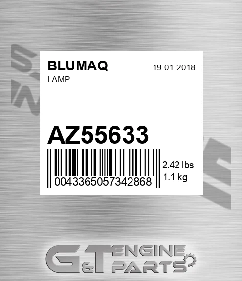 AZ55633 Lamp for BLUMAQ