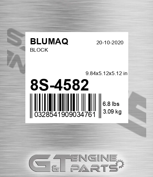 8S-4582 Block for BLUMAQ
