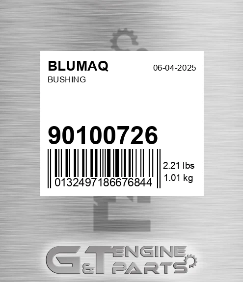 901.00726 Bushing for BLUMAQ