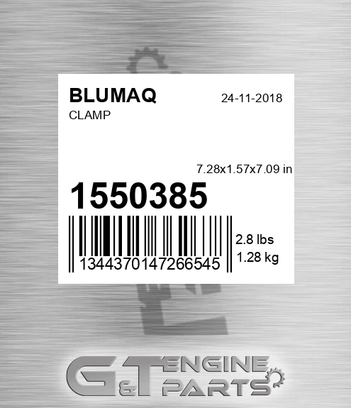 155-0385 Clamp for BLUMAQ