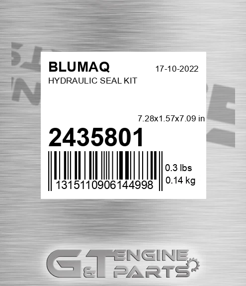 243-5801 Hydraulic Seal Kit for BLUMAQ