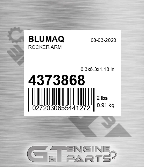 437-3868 Rocker Arm for BLUMAQ