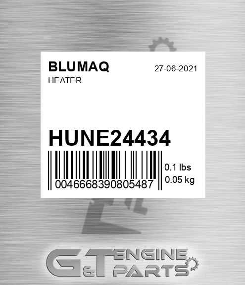 HUNE24434 Heater for BLUMAQ