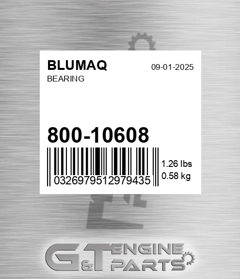800-10608 Tapered Roller Beari for BLUMAQ