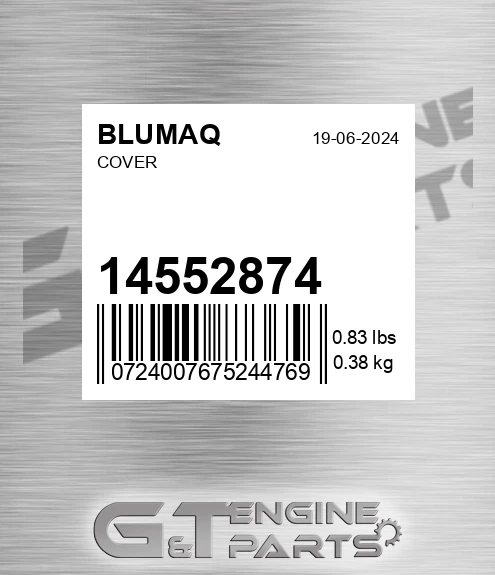 14552874 Cover for BLUMAQ