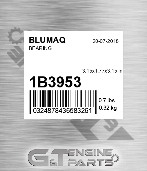 1B-3953 Bearing for BLUMAQ