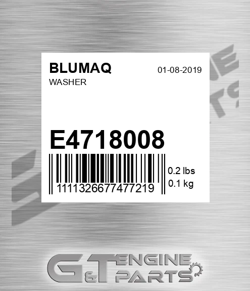 E4718008 BLUMAQ Washer