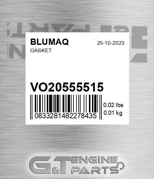 VO20555515 Gasket for BLUMAQ