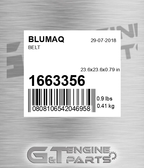 166-3356 Belt