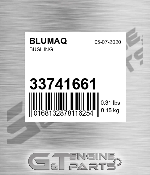 33741661 BLUMAQ Bushing