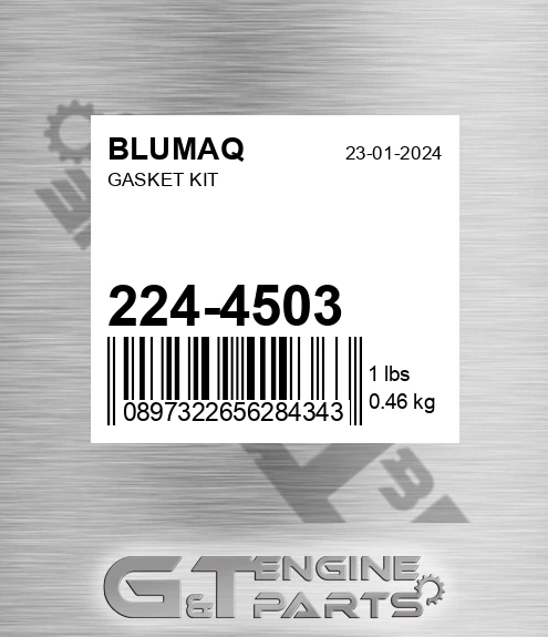 224-4503 BLUMAQ Gasket Kit