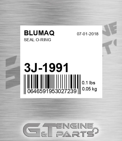 3J-1991 Seal O-ring for BLUMAQ