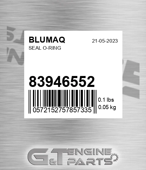 83946552 Seal O-ring