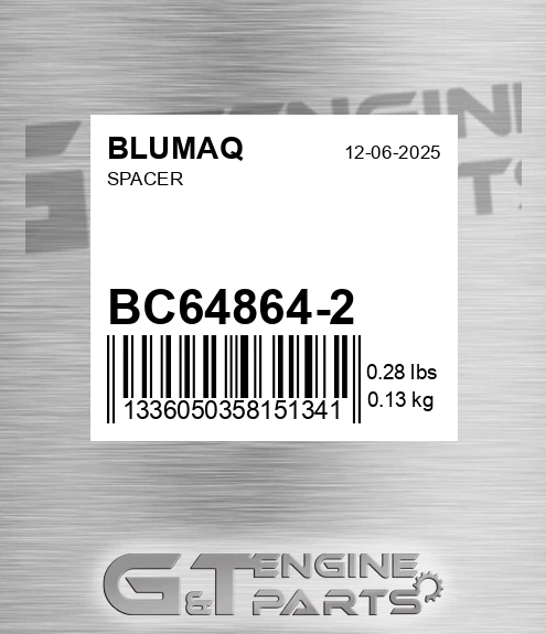 BC64864-2 Spacer
