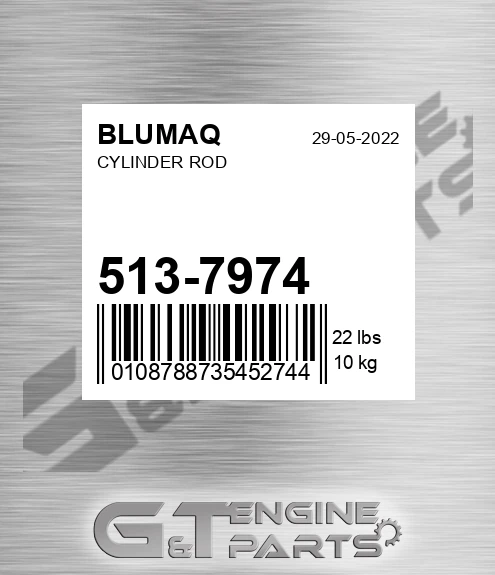513-7974 BLUMAQ Cylinder Rod