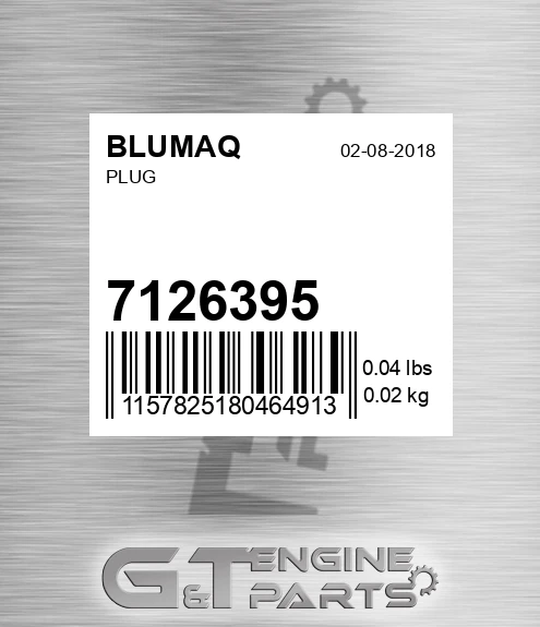 7126395 Plug for BLUMAQ