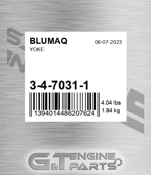 3-4-7031-1 Yoke for BLUMAQ