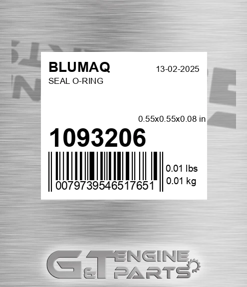 109-3206 Seal O-ring