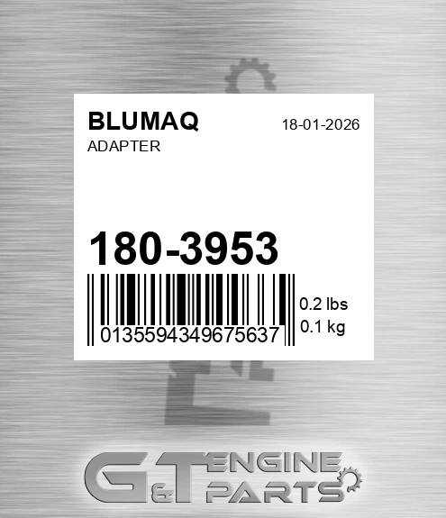 180-3953 BLUMAQ Adapter