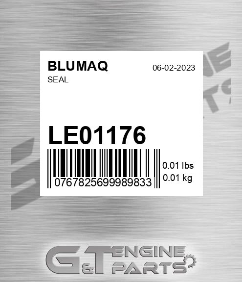 LE01176 BLUMAQ Seal