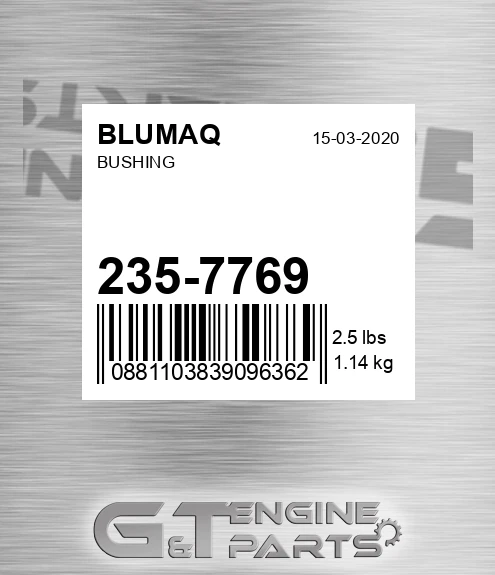 235-7769 BLUMAQ Bushing