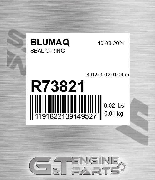 R73821 Seal O-ring for BLUMAQ