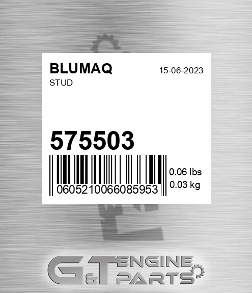 575503 Stud for BLUMAQ