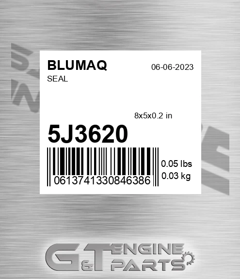 5J-3620 BLUMAQ Seal