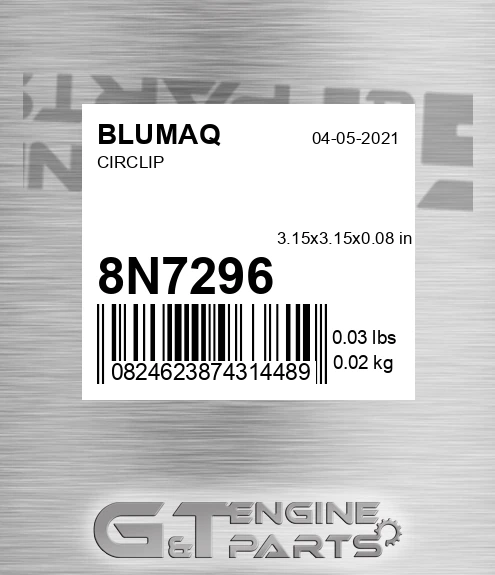 8N-7296 BLUMAQ Circlip