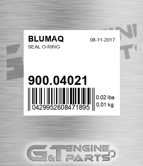 900.04021 Seal O-ring for BLUMAQ