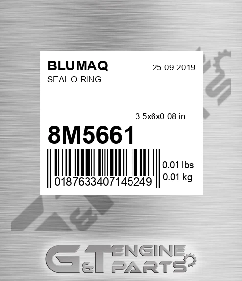 8M-5661 Seal O-ring for BLUMAQ