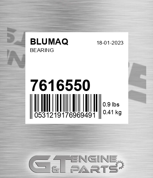 7616550 BLUMAQ Bearing
