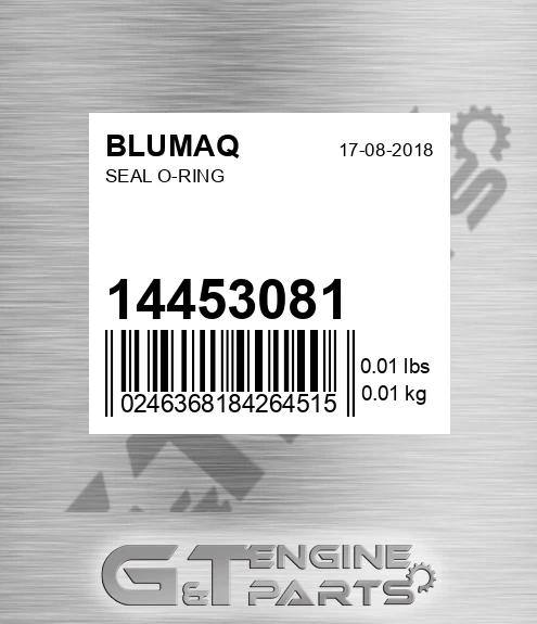 14453081 BLUMAQ Seal O-ring