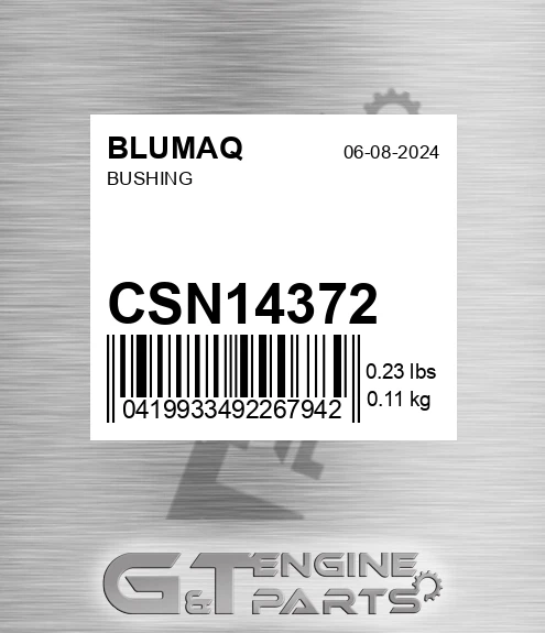 CSN14372 BLUMAQ Bushing