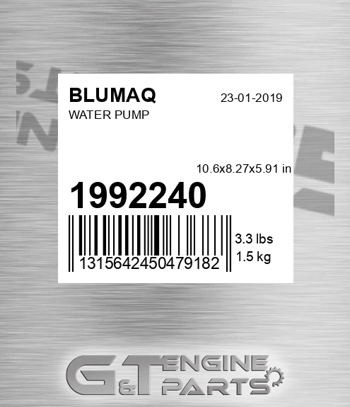 199-2240 BLUMAQ Water Pump