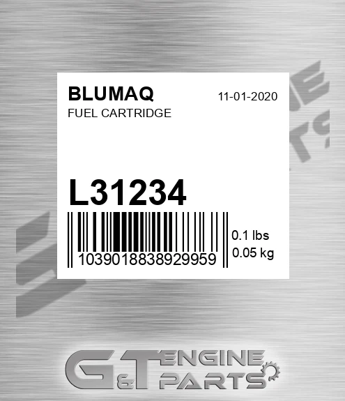 L31234 BLUMAQ Fuel Cartridge