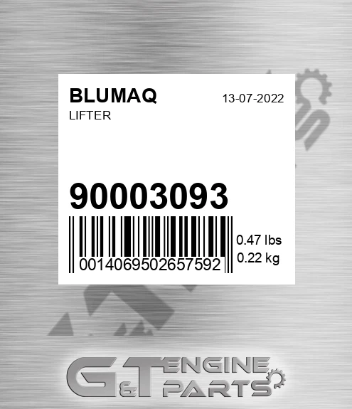 900.03093 Lifter for BLUMAQ