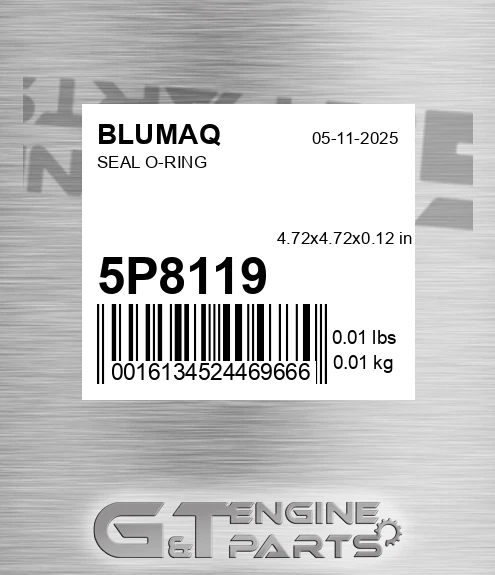 5P-8119 Seal O-ring