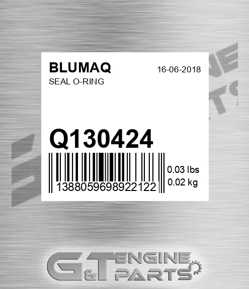Q130424 Seal O-ring