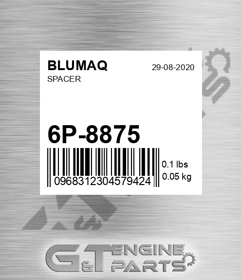 6P-8875 Spacer