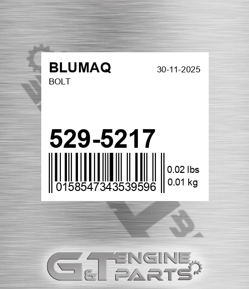 529-5217 Bolt for BLUMAQ