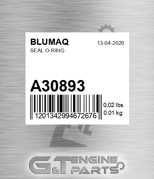 A30893 BLUMAQ Seal O-ring