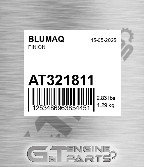 AT321811 Pinion for BLUMAQ